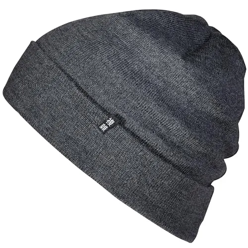 Enter the Complex® Merino Mütze Herren, Beanie Damen - Warm und Dünn aus 100% Merino Wolle - Strickmützen für Herren, windabweisend, kratzfrei und feuchtigkeitsregulierend - Ideal für alle Wetterlagen, hergestellt aus 100% extra feiner Merino-Wolle.