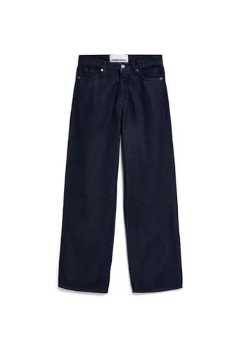ARMEDANGELS Women's Enijaa Flow Jeans Gr 36-38, Length: 32 - Blau - Bequeme Jeans mit weitem Schnitt in Blau, ideal für den Alltag. Hergestellt aus 70% Lyocell und 30% recycelter Baumwolle für nachhaltigen Komfort.