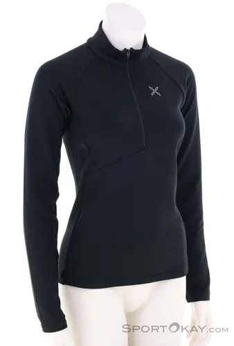 Montura Damen Peak Power Grid Longsleeve - Größe S, schwarz - Leichtes und atmungsaktives Damen-Longsleeve aus Fleece, perfekt für Skitouren und alpine Aktivitäten. Bietet Wärme und Komfort bei jedem Abenteuer.
