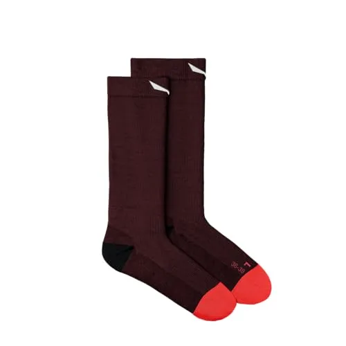 Salewa Damen Mountain Trainer Merino Crew Women Socks, Syrah, 42-44 EU
