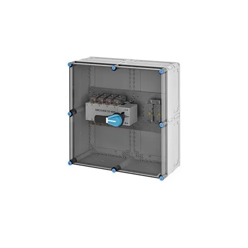 Hensel Mi-Lastumschaltergehäuse Mi 7883 - Hochwertiges Gehäuse für Energie-Schaltgerätekombinationen bis 630 A, schutzisoliert und flexibel in der Montage. Ideal für sichere Elektroinstallationen.