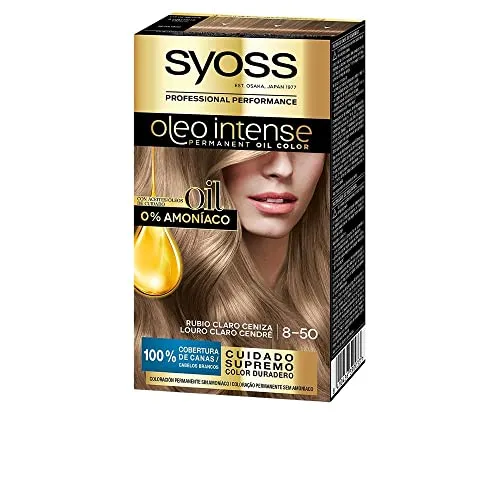 Syoss Oleo Intense 8-50 Rubio Ceniza Es
