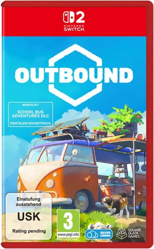 Outbound - Nintendo Switch 2 - Erlebe das Open-World-Abenteuer in einer harmonischen Zukunft. Gestalte deinen Camper zum Traumhaus, erkunde die Welt und baue strategisch mit Freunden. Entdecke neue Technologien und optimiere deine Ressourcen.