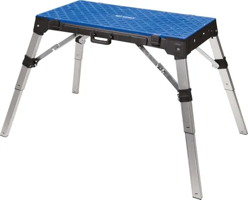 Brilliant-Tools Werkbank BT180000 - 4in1 klappbar und höhenverstellbar, vielseitig nutzbar bis 150 kg Traglast, ideal für Heimwerker und Profis