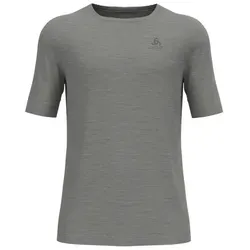 ODLO Thermounterwäsche Herren Merino 200 - Kurzarm Thermoshirt - Funktionsunterwäsche aus 100% mulesingfreier Merinowolle, reguliert die Körpertemperatur und bietet optimalen Tragekomfort bei Wintersport und Freizeit.
