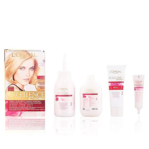 Tinte Permanente Excellence L'Oreal Expert Professionnel Rubio claro