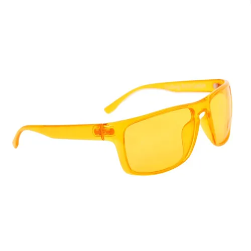 ARTZT neuro Farbbrille Gelb - 130 x 80 mm - Sportbrille mit 100 % UV-Schutz und perfektem Halt, ideal für aktive Sportler. Erlebe die Vorteile der Farbtherapie!