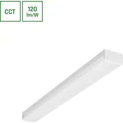 Spectrum LED LIMEA SUBTILO 60cm Deckenleuchte 15W 1800lm weiß 120° 230V IP20 2700-6000K CCT - Weiß