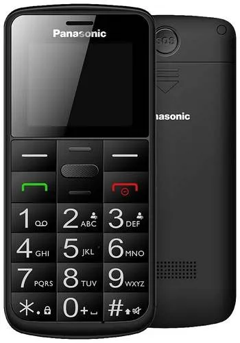 Panasonic KX-TU110 - 1,77 Zoll Senioren Mobiltelefon, stoßfest mit Notruf-Funktion und großem Display für einfache Bedienung