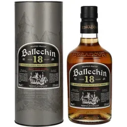Edradour Ballechin 18 Years Old Cask Strength Batch #2 57,8% Vol. 0,7l - Entdecken Sie den Edradour Ballechin 18 Years Old, einen exquisiten Highland Single Malt mit harmonischem Zusammenspiel von Torfrauch und Holznoten. Perfekt in der Geschenkbox für Whisky-Liebhaber.