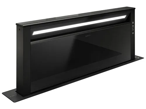 Elica Getup PRF0162784 Tischhaube 90 cm Schwarz - Tischhaube 90 cm mit Elica Connect für App- und Sprachsteuerung. Einfache Reinigung und hohe Luftleistung von 730 m³/h für optimale Luftqualität.