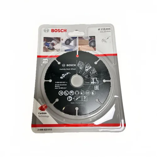 Bosch Trennscheibe 115 x 22,23 x 1mm Carbide Multi Wheel Zubehör Winkelschleifer