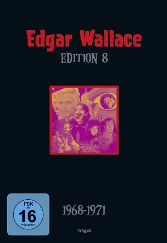 EDGAR WALLACE Edition 08: Tote aus der Themse - 5 DVD Box - Box-Set mit 5 spannenden Edgar Wallace Filmen, ideal für Krimi-Fans und Sammler, in Deutsch und Englisch.