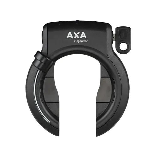 Axa Defender Retractable Rahmenschloss schwarz - Fahrradschlösser, sicheres und praktisches Rahmenschloss mit flexibler Rückzugfunktion für optimalen Schutz Ihres Fahrrads.