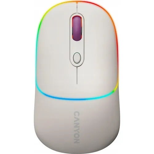 Canyon MW-22, 2in1 wireless optical mouse Bluetooth / Wireless USB, 800/1200/1600 DPI, 4 print (Kabellos) (CNS-CMSW22RC)