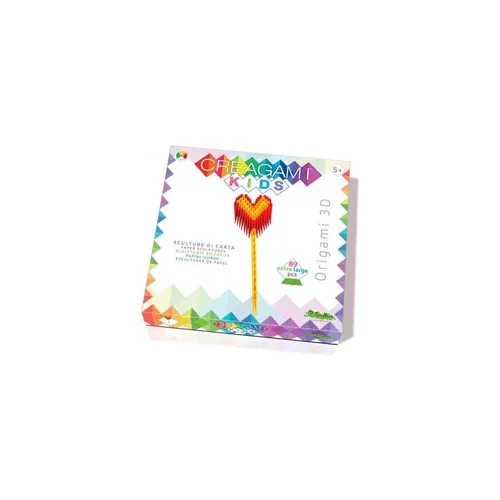 CREAGAMI - Origami 3D KIDS Herz 89 Teile