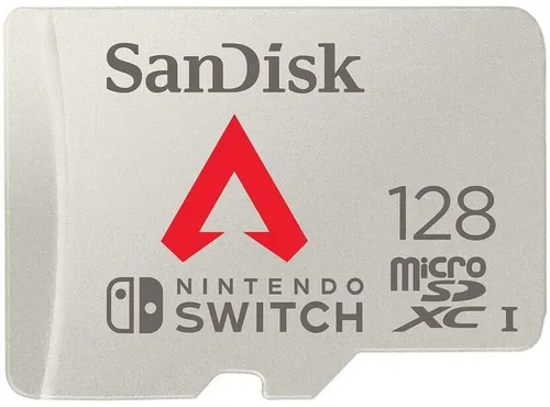 SanDisk microSDXC Extreme 128GB für Nintendo Switch - microSDXC-Karte mit 128 GB, ideal für Gamer. Hohe Lesegeschwindigkeit von bis zu 100 MB/s sorgt für schnelle Ladezeiten und optimales Gameplay.