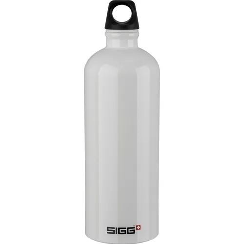 Sigg Traveller 1 l - Robuste Thermosflasche - Thermosflasche aus Aluminium, leicht und langlebig, ideal für Outdoor-Abenteuer und Reisen.