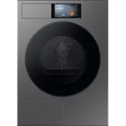 Samsung Bespoke AI DV90F09F4S/U3 Trockner - 9 kg Wärmepumpen-Trockner mit AI Dry Technologie, Sprachsteuerung und Wi-Fi für optimales Trocknen und Energieeinsparung.