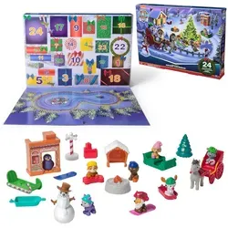 Paw Patrol Advent Calendar 6070226 - Weihnachten: 24 spannende Überraschungen mit beliebten Paw Patrol Figuren und festlichem Zubehör, ideal für die Vorfreude auf Weihnachten!