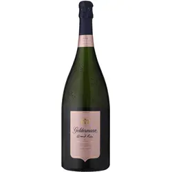 Geldermann Grand Rosé Magnum 1,5l - Weine - Premium Sekt aus traditioneller Flaschengärung, reifte zwei Jahre für feine Aromen von roten Waldbeeren und perfekte Perlage.
