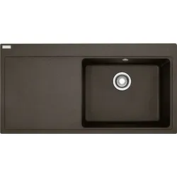 FRANKE MYTHOS MTG 611 Spüle in UMBRA - Hochwertige Granitspüle mit antibakterieller Sanitized®-Technologie für hygienische Küchen. Perfekte Kombination aus Design und Funktionalität!