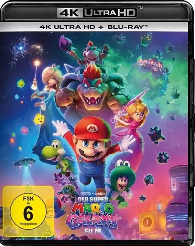 Vorbestellung: Der Super Mario Galaxy Film - 4K Ultra HD + Blu-ray # UHD+BD-NEU