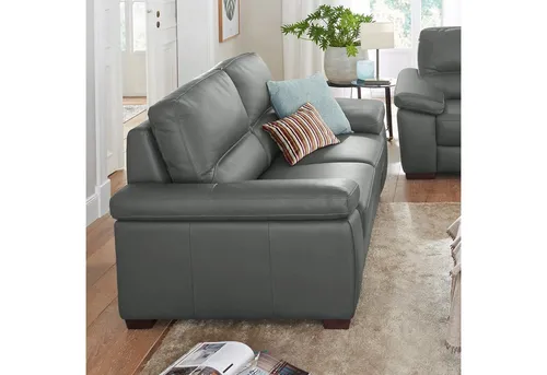 CALIA ITALIA 3-Sitzer Gaia, hochwertiges Ledersofa mit erstklassigem Sitzkomfort, edles Design, in zwei hochwertigen Lederqualitäten