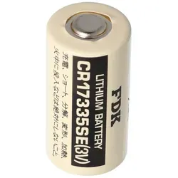 Sanyo Sanyo Lithium Batterie CR17335 SE Size 2/3A, ohne Lötfahnen CR17335SE Batterie, (3,0 V)