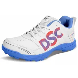DSC Beamer X Cricket Schuhe für Herren & Jungen - Leichte und strapazierfähige Cricket-Schuhe in Pastellblau, Größe 44, ideal für Komfort und Beweglichkeit während des Spiels.