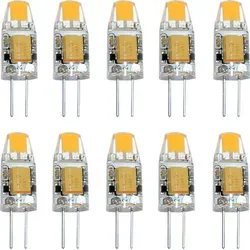 LED G4 COB 1W 12V warmweiß 2700K 100lm Ersatz für Halogenleuchtmittel 10W 360° 10 x