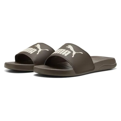 PUMA Unisex Popcat 20 Slide Sandal - Wanderschuhe mit gepolstertem Synthetikriemen und spritzgegossener EVA-Außensohle für optimale Dämpfung und Komfort beim Tragen.