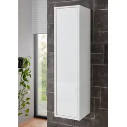 Stauraumschrank PLACES OF STYLE, weiß, 30 cm breit - Büroschränke mit 1 Tür und variablen Einlegeböden. Ideal für kleine Räume und stilvolles Wohnen. Hergestellt aus FSC-zertifiziertem Holzwerkstoff.