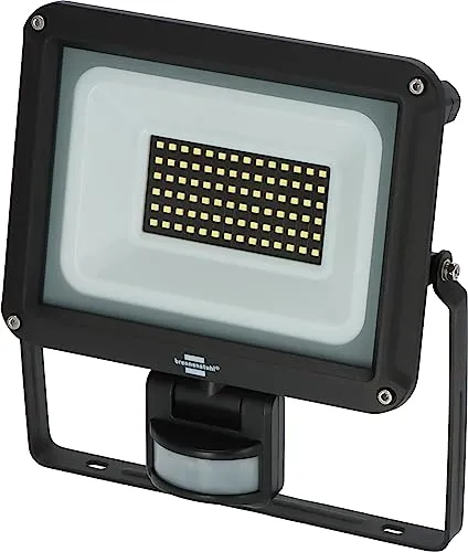 Brennenstuhl LED-Außenstrahler Jaro 7060 P - 50 W, 5.800 lm, mit Bewegungsmelder und einstellbarem Dämmerungssensor, ideal für Sicherheit im Außenbereich