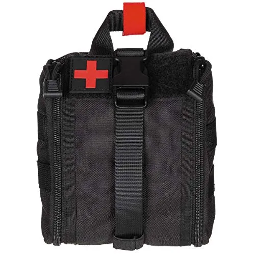 MFH Tasche Erste Hilfe Molle klein (Schwarz/16 x 18 x 8 cm)