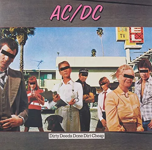 AC/DC - Dirty Deeds Done Dirt Cheap - Vinyl LP - Schallplatte im Reissue, 180-220g schwer, ideal für Sammler und Fans von Hard Rock und Metal.
