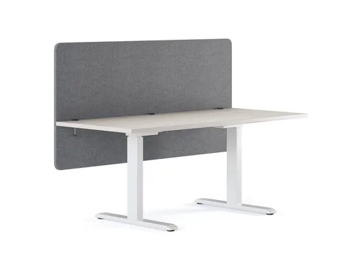 RICOO Akustik Trennwand für Schreibtisch 160 x 80 cm - Sichtschutz & Trennwände mit bis zu 85% Schalldämmung, ideal für Büro und Home Office, sorgt für mehr Privatsphäre und steigert die Produktivität.