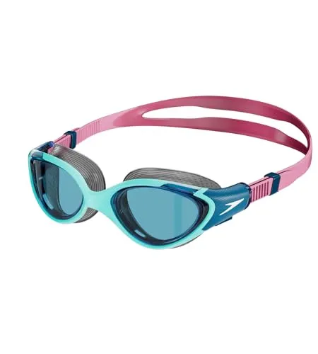 Speedo Women's Biofuse 2.0 Schwimmbrille - One Size, bunt - Leichte und robuste Schwimmbrille für Schwimmerinnen, ideal für Wassersport. Genieße optimalen Tragekomfort und klare Sicht im Wasser!