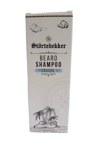 Störtebekker® Premium Bartshampoo Herren - 200ml - Nachbehandlungen: Reinigt und pflegt Bart und Haut, beugt Juckreiz und Schuppen vor. Mit Eukalyptusöl und Aloe Vera für geschmeidiges Barthaar und einen angenehmen Duft.