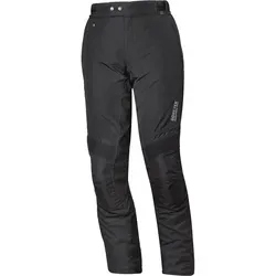 Held Arese Textilhose Damen Gore-Tex - Schwarz - DXS - Motorradhose mit GORE-TEX® Z-Liner für optimalen Wetterschutz und atmungsaktives Mesh-Innenfutter, ideal für lange Touren und Sicherheit mit nachrüstbaren Protektoren.