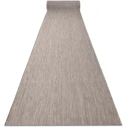 Läufer Sisal Sion Melange Flach Gewebt Beige 100x440 cm - Hochwertiger Sisal-Teppich mit flachem Gewebe, langlebig und pflegeleicht. Ideal für stilvolle Wohnräume und sorgt für eine angenehme Atmosphäre. Mit geprüfter Qualität und zeitloser Eleganz.