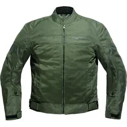 DIFI Motorradjacke Ibiza Air XXL - Leichte Motorrad Textiljacke in grün, ideal für warme Tage und maximale Belüftung während der Fahrt.