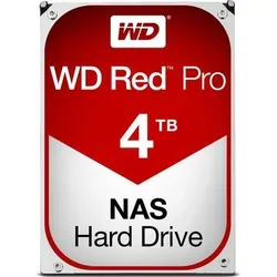 Western Digital Red Pro 4TB WD4002FFWX - Hochleistungs-Festplatte für NAS - Interne Festplatte mit 4TB Speicher, 7200 RPM und NASware 3.0-Technologie für optimale Leistung und Datensicherheit in großen NAS-Umgebungen.