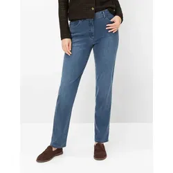 Raphaela by Brax Damen Five-Pocket-Hose Style CORRY STONED SLIGHTLY USED, denim blau, Gr. 48K - Bequeme Five-Pocket-Jeans im Comfort Plus Fit für optimalen Tragekomfort und stilvolles Aussehen.