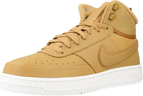 Nike Herren Court Vision Mid Winter M Sneaker, Elemental Gold - Herren-Sneaker mit Gummi-Außensohle für optimale Traktion, gepolstertem Schuhkragen und wetterfestem Design für stilvolle Wintertage.