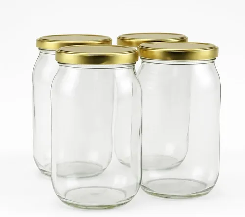 Blumixx Einmachgläser mit Schraubdeckel 24er Pack - 900ml für stilvolle Vorratshaltung - Praktische Einmachgläser mit 900 ml Fassungsvermögen, ideal für die Aufbewahrung von Lebensmitteln und kreativen Küchenideen. Der luftdichte Deckel sorgt für Frische und schützt vor Schädlingen. Robustes Glas für eine langlebige Nutzung.