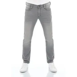MUSTANG Herren Jeans Real X Oregon Tapered K Stretchhose - Modische Tapered Jeans für Männer aus 87% Baumwolle mit hohem Stretchanteil für optimalen Tragekomfort. Zeitloses Design, ideal für Freizeit und Business. Erhältlich in verschiedenen Größen und Farben.