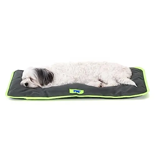 Ferplast Hundematte & Katzenmatte Klein - Waschbares Hundebett - Hundekissen - Wasserdicht & Kratzfest - Matte für Hundehütten und Auto, Hundekorb - Jolly - 57 x 38 cm, S, SCHWARZ