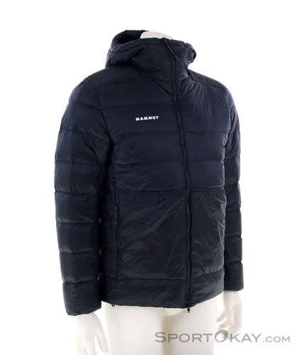 Mammut Broad Peak Pro IN Hooded Jacket Men XL - Schwarz - Alpine Daunenjacke für maximale Wärme und Funktion, mit 800 cuin DRY DOWN und innovativer Baffle-Konstruktion. Ideal für Skitouren und Eisklettern bei kaltem Wetter.