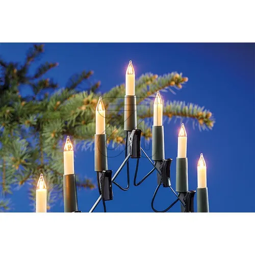 EGB Schwibbogenlichterkette 10 flg. - Lichterkette mit 10 warmweißen LEDs, ideal für festliche Dekoration und stimmungsvolle Abende.